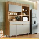 Ver imagem 2 de Cozinha 4 Portas 2 Gavetas Nesher Realeza Torre Angular 160cm 100 Mdf