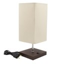 Ver imagem 4 de Kit 2 Abajur Luminaria de Mesa Quadrado com Interruptor Ref 49 Decoração Casa Sala Quarto Escritório