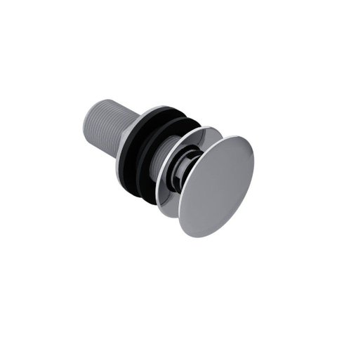 Válvula Lavatório Click 7/8 Aba Inox 56mm Blukit 61 Mm