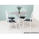 Ver imagem 6 de Base para Mesa de Jantar Quadrada ou Redonda Tampos de Mármore Granito Ql Branco