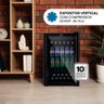 Refrigerador Expositor Vertical Eos 80 Litros Eco Gelo All Black Eev90p 220v - 5