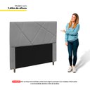 Ver imagem 3 de Cabeceira Cama Box Casal Queen Size Mali 160cm Veludo Cinza - Abmaza