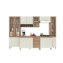 Ver imagem 3 de Cozinha Modulada Completa Fidelitá Paris 6 Peças 295cm 15 Portas 3 Gavetas com Tampo