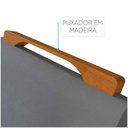 Ver imagem 3 de Conjunto Sala de Jantar 4 Lugares 4 Cadeiras Mel