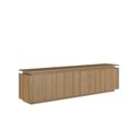 Ver imagem 2 de Rack para TV até 65 Polegadas com Iluminação em LED 183.4cm Rabat RL4800 Yescasa Mel