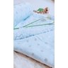 Kit 2 Mantas com Sherpa Flannel Infantil 75x100 Azul Camesa - 2