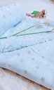 Ver imagem 2 de Kit 2 Mantas com Sherpa Flannel Infantil 75x100 Azul Camesa