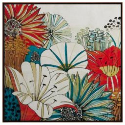 Contemporary Garden I Canaleta 60x60cm Preta - 2