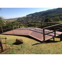 Ver imagem 1 de Deck de WPC Maciço Cx. 5 Peças de 3 Metros 1,5m²:Marrom