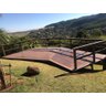Deck de Wpc Maciço Cx. 5 Peças de 3 Metros 1,5m2:marrom - 1