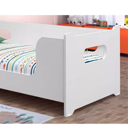 Mini Cama Infantil Montessoriana Encanto para Quarto de Criança Menina e Menino com Colchão e Proteç - 4
