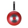 Frigideira Wok Antiaderente 28 Cm com Tampa Vermelho Matte Amora Multiflon 61228 - 3