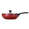 Frigideira Wok Antiaderente 28 Cm com Tampa Vermelho Matte Amora Multiflon 61228 - 2