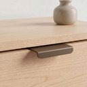 Ver imagem 1 de Puxador Clean Reto 5cm para Gavetas Portas Moveis Planejados - Ouro Envelhecido