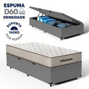 Ver imagem 7 de Cama Box Baú com Colchão de Espuma D60 Ortobom Force Dream Solteiro 88cm