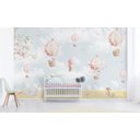 Ver imagem 3 de Papel de parede infantil para quarto de bebê balão menina M² PP48