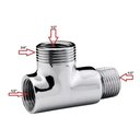 Ver imagem 2 de Adaptador De Torneiras Uso Geral Máquina Lavar Roupas/Louça