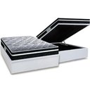 Ver imagem 1 de Cama Box Baú Casal: Colchão Ortopédico Probel D33/EP ProDormir Advanced Tech1500 Plus + Base CRC