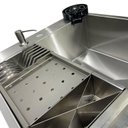 Ver imagem 2 de Cuba Lux Gourmet com Acessorios Tamanho 50x54x20