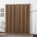 Ver imagem 1 de Cortina Jacquard 7,00x2,30 Para Trilho Simples:Avelã