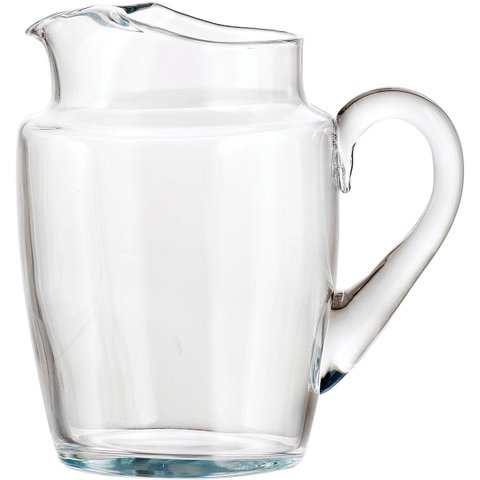 CRISA ORINOCO JARRA 16x12x12cm 1,1L VIDRO TRANSP