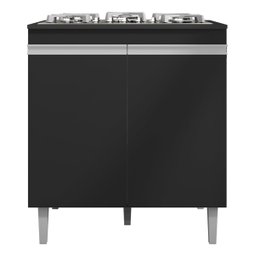 Balcão Multiuso Cooktop Andreia P/ 4 ou 5 Bocas - Ajl Móveis - 1
