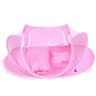 Berço Bebê Portátil Tenda Mosquiteiro Cama 3 Peças Menina Rosa Lorben - 4