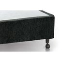 Ver imagem 3 de Cama Box Base Viúva Lux Chenille Black (128x188x23) - Castor
