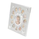 Ver imagem 1 de Porta Retrato com 13 Aberturas de Alumínio 20cmx25cm Rojemac