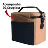 Bolsa Térmica Lona Marmita Fitness Lazer Viagem Mid Sport Lancheira Academia 7L Mille Bolsa Térmica  - 4