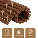 Ver imagem 4 de Passadeira Tapete Antiderrapante Soft Antimofo M3 65x5,00