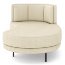 Ver imagem 6 de Chaise Longue Divã 164cm Braço Direito Logus D06 Linho Creme - Mpozenato