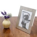 Ver imagem 2 de Porta Retrato de Aço Martelado 10cmx15cm Rojemac