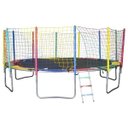 Ver imagem 2 de Cama Elástica 4,27m 6 Pés ChicoPlay Lona Preta