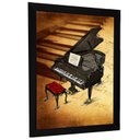 Ver imagem 1 de Quadro Decorativo Piano Pianista