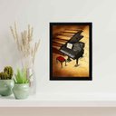 Ver imagem 2 de Quadro Decorativo Piano Pianista