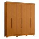 Ver imagem 1 de Guarda Roupa Casal Vinci 6 Portas Cinamomo - Móveis Albatroz