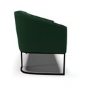 Ver imagem 4 de Sofá 2 Lugares Namoradeira Industrial Preto Stella Bouclê D03 D'Rossi Verde