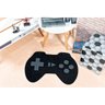 Tapete Infantil Gamer Controle Big Preto 1,15M x 88cm Antiderrapante - 2