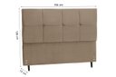 Ver imagem 2 de Cabeceira New Paris Estofada com Botão de Strass para Cama Box Queen Size 164cm New Foam - Jbe Móvei