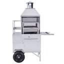 Ver imagem 2 de Carrinho de Churrasco Inox Com Churrasqueira De 50cm 67200