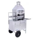 Ver imagem 3 de Carrinho de Churrasco Inox Com Churrasqueira De 50cm 67200