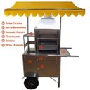 Ver imagem 5 de Carrinho de Churrasco Inox Com Churrasqueira De 50cm 67200