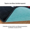 Ver imagem 3 de Tapete Pelúcia Quarto Infantil Menina Margaridas Rosa 1,20M x 74cm Antiderrapante