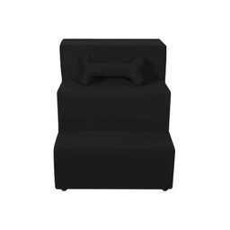 Escada Rampa para Pet Cachorro Gato Bellamado:preto - 2
