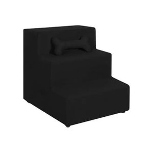 Escada Rampa para Pet Cachorro Gato Bellamado:preto