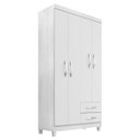 Ver imagem 1 de Roupeiro 4p 2g Moden 3565 100 Cm Branco Flex Incp