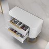 Gabinete Alice 1 Metro com Pés - Fabribam Branco - 3