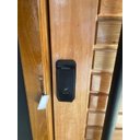 Ver imagem 4 de Porta Pivotante De Madeira Maciça C/ FECHADURA ELETRONICA PADO 2,40 x 1,18