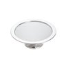 Prato para Bolo de Prata com Vidro 36cm Rojemac - 2